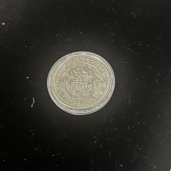 2004 George W Bush $10 Coin Republic of Liberia American Mint - Picture 5 of 5